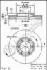 TOYOT 4351235130 Brake Disc